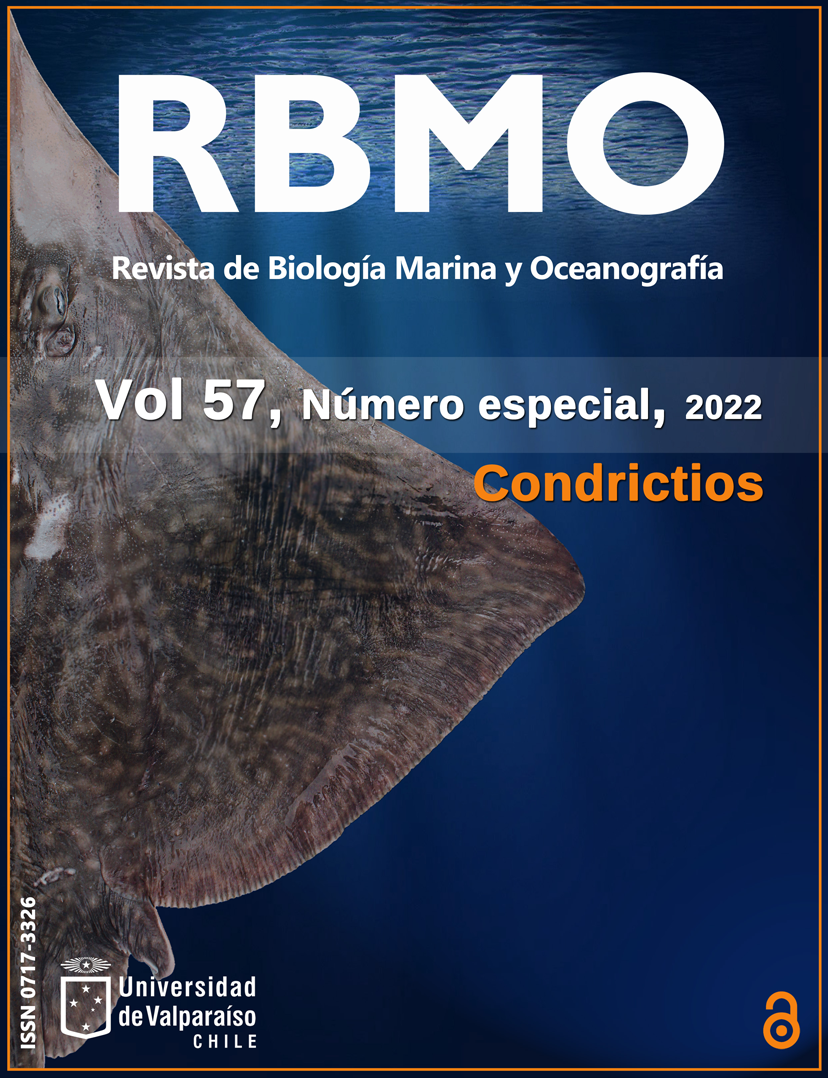					Ver Vol. 57 Núm. Especial (2022): Condrictios 
				